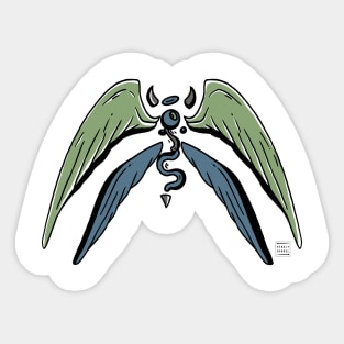 Mellow Cool Angel Eye Sticker